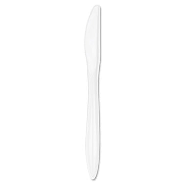 Dart® Style Setter Mediumweight Plastic Knives, White, 1000-carton freeshipping - TVN Wholesale